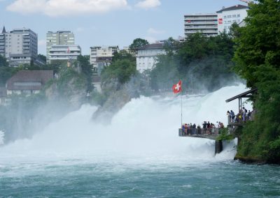 Szwajcaria - Wodospady na Renie
